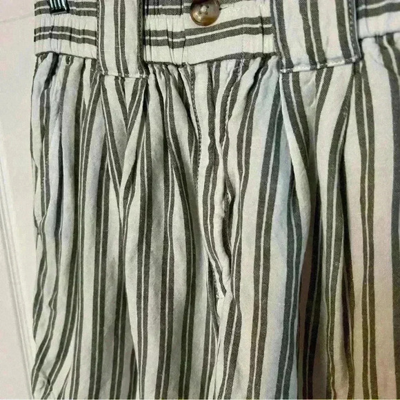 Madewell Women’s Linen Striped Shorts - Picture 2 of 6